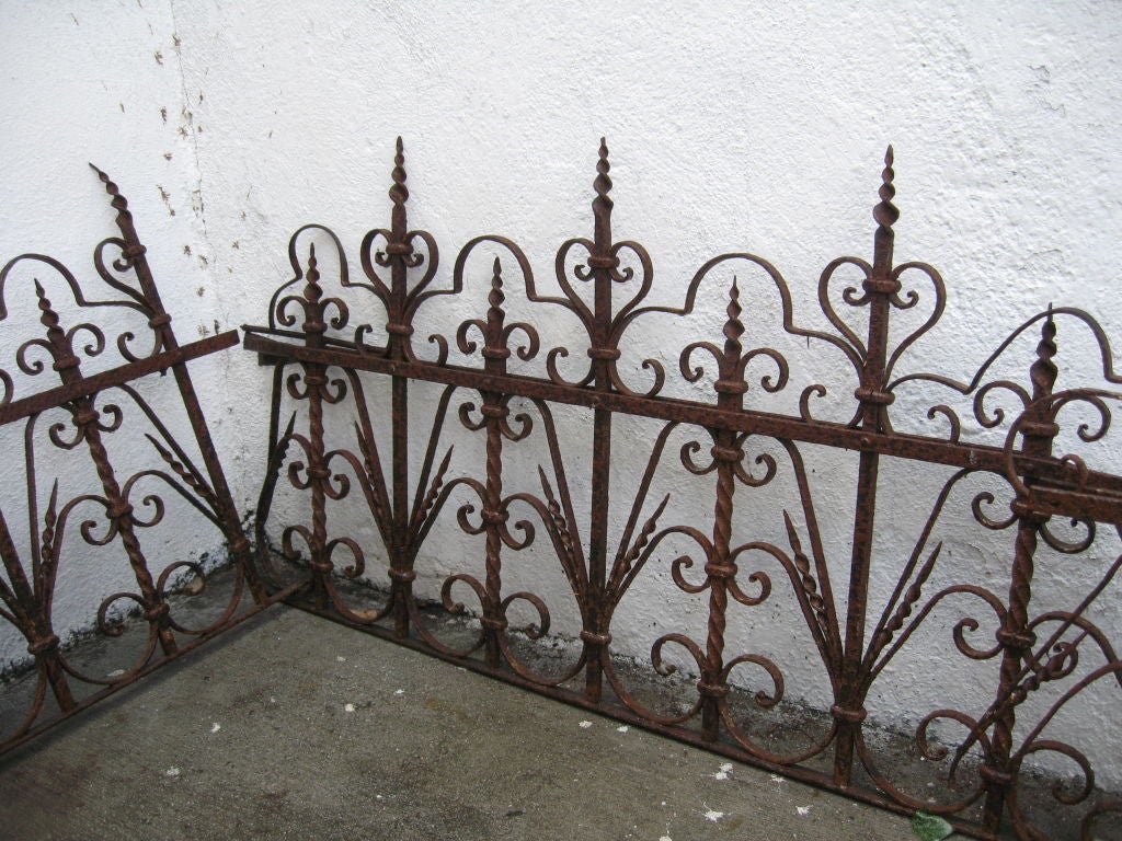 planter on fence