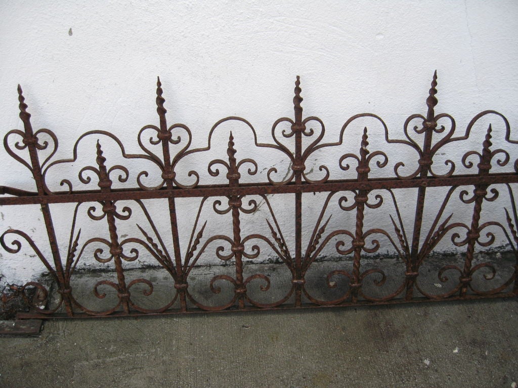 French Planter Fence For Sale