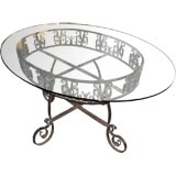 French  Antique Garden Table