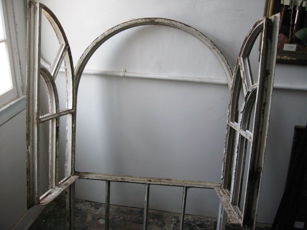 Large Italian Metal Window Shutters