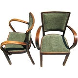 Vintage FRENCH ART DECO SALON  CHAIRS