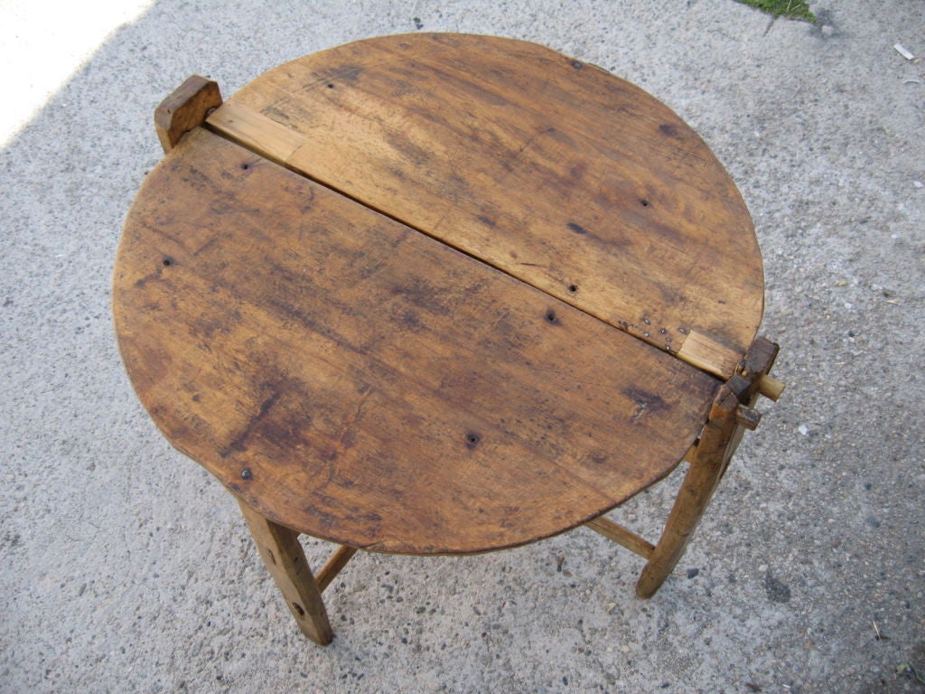 Italian Arte -Povera adjustable coffee table