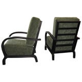 FRENCH ART DECO ARM CHAIRS