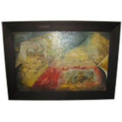 Italian painting colaz and oil 2