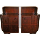FRENCH ART DECO NIGHT STANDS