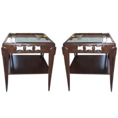 Pair of Mid Century End Tables