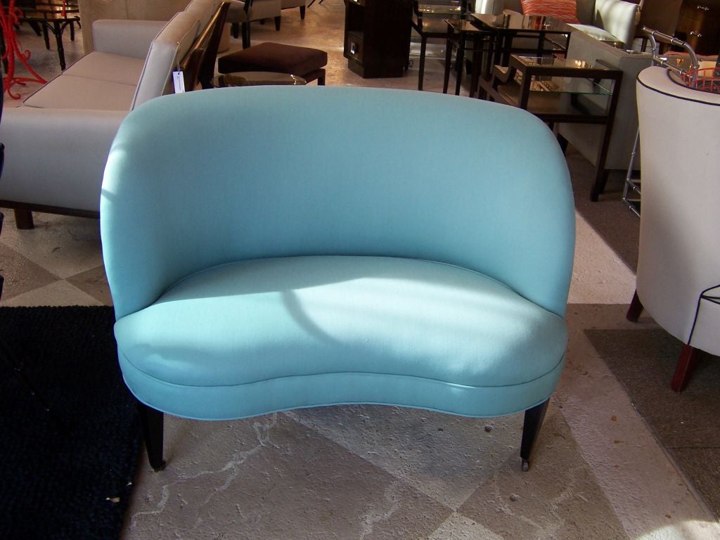 Sweet Teal Loveseat