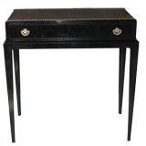 Vintage Black Deco Console