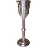 Silver Plated Ice Bucket on Stand