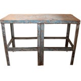 Industrial Blue Console