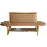 Oval double-sided bench