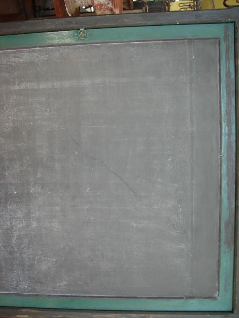 Double Sided Swivel Blackboard At 1stdibs Wood Double Sided Swivel Blackboard For