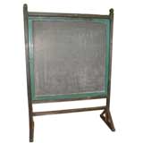 Vintage Double-sided swivel blackboard