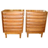 Pair of Italian chests of drawers