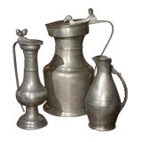 Antique French Tin Vessels