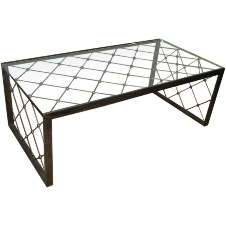 Coffee Table in the Manner of Jean Royere For Sale