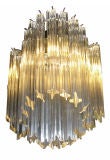 Elegant Venetian crystals chandelier
