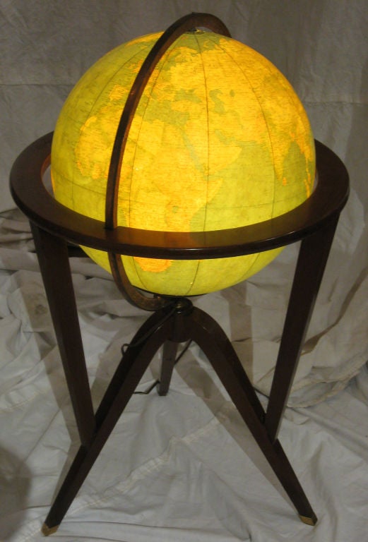 Edward Wormley for Dunbar 50's lighting floor globe