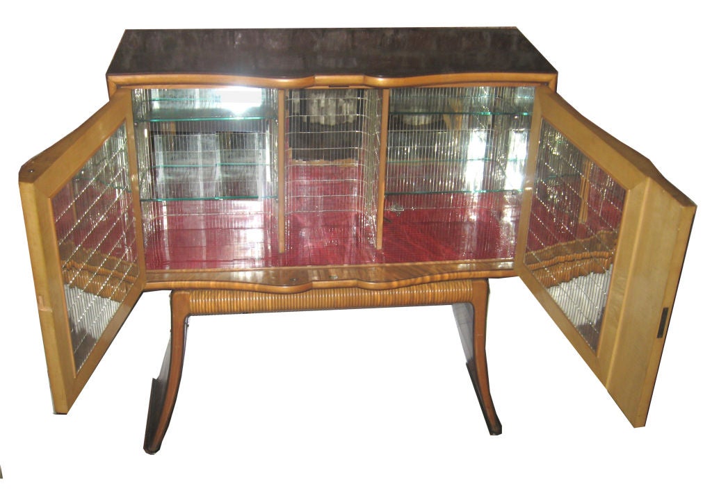 Sophisticated Italian Bar attributed to Guglielmo Ulrich