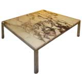 Marble top Florence Knoll coffee/side table