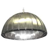 Elio Martinelli Satin Steel Ceiling Lamp