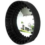 Large industrial convex mirror