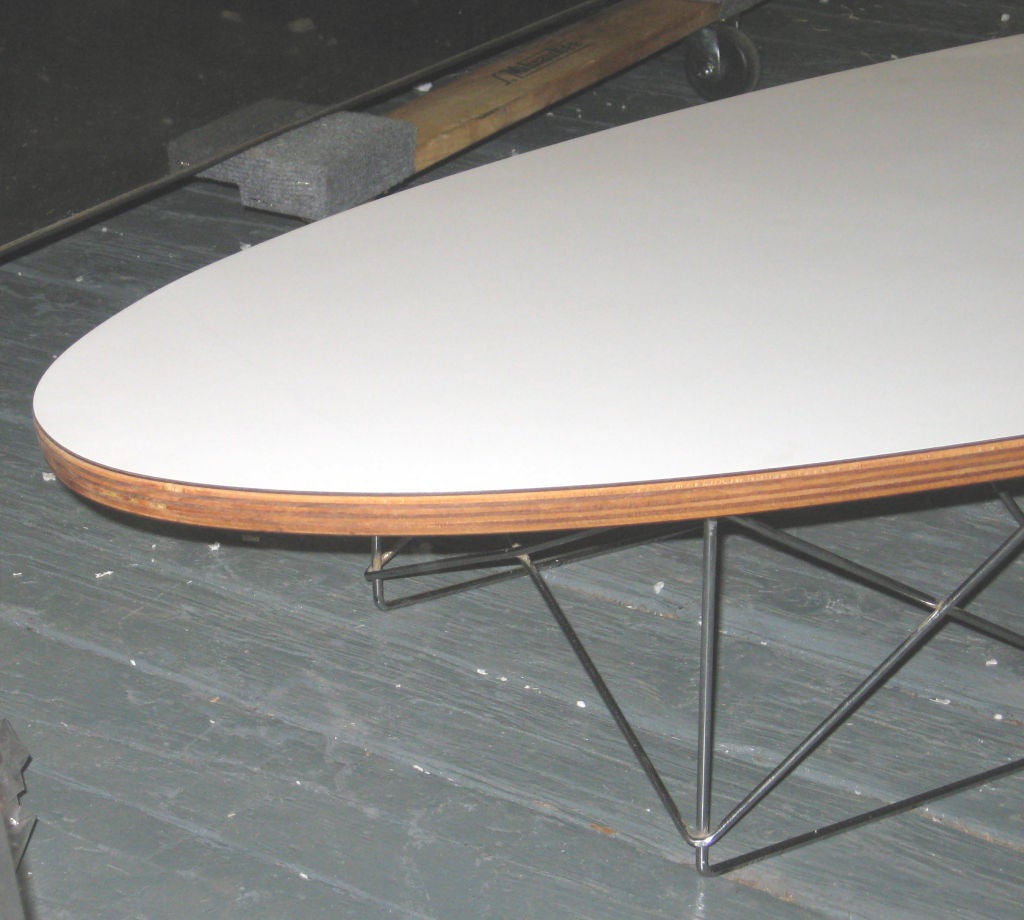 Mid-20th Century Diminutive Eames ETR low table
