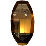 Grand Crystal Art mirror with golden frame