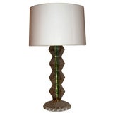 Signed Seguso Venetian table lamp