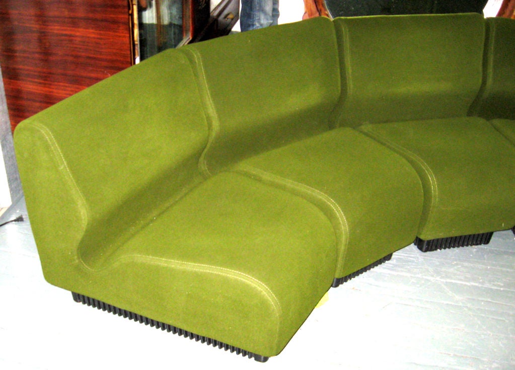 Late 20th Century Chadwick for Herman Miller sectional sofa with original fabric