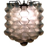 1960's Murano glass chandelier by Vistosi