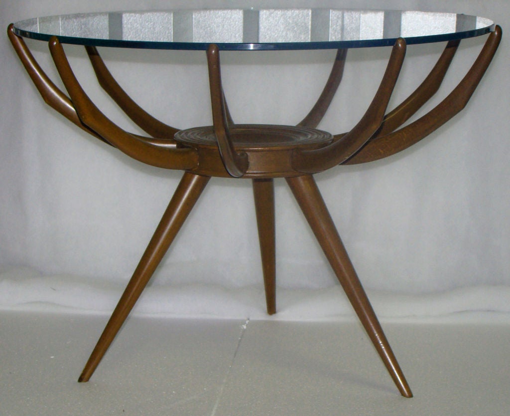 Exquisite Carlo De Carli coffee/side table