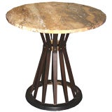 Wormley for Dunbar sheat of wheat side table
