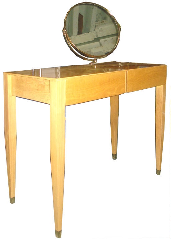 Gio Ponti Vanity and chair from the Royal Hotel Naples
