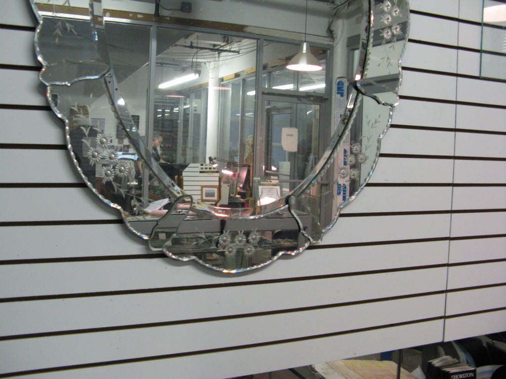 Antique Venetian Mirror