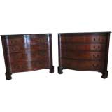 Retro Stunning Pair of Georgian Chest of Drawers by Beacon Hill