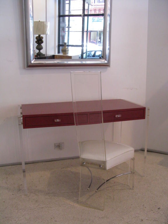 Lucite Desk