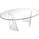 Italian Glass Table