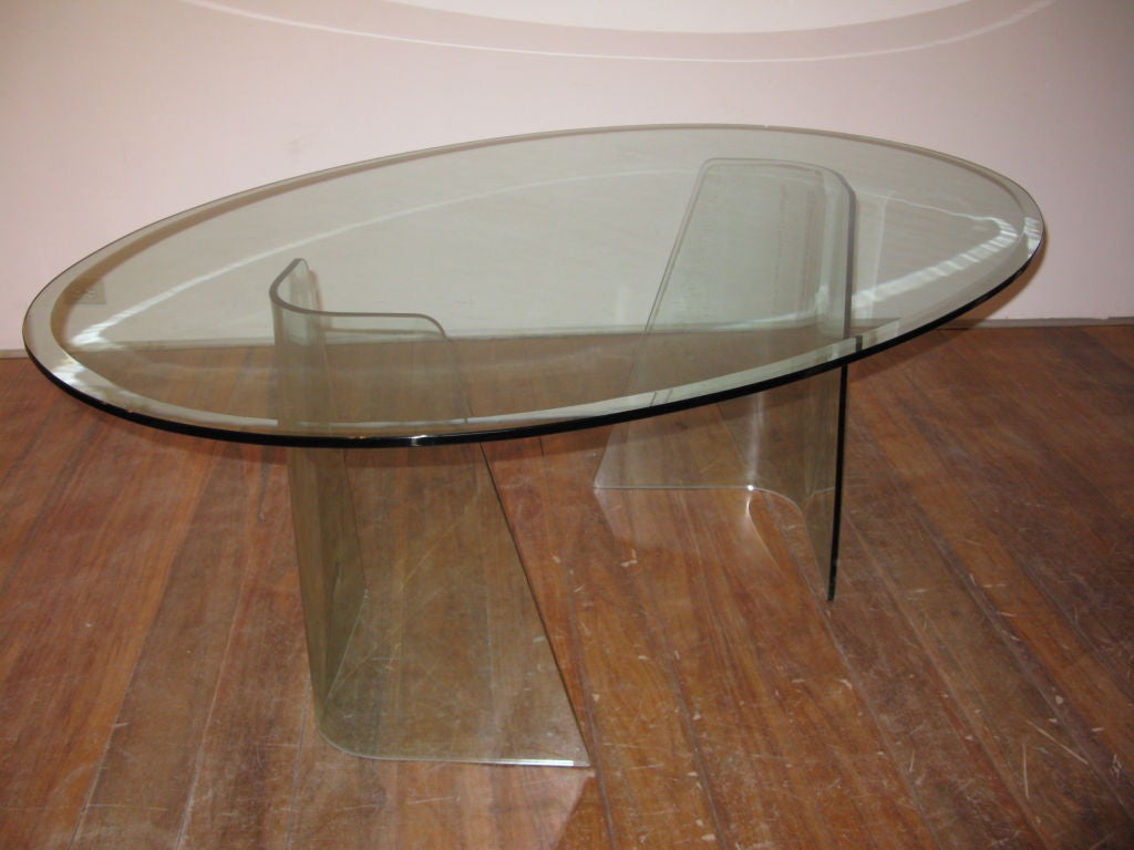 Italian Glass Table