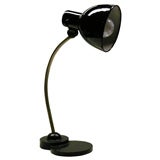 Black Bakelite Desk Lamp