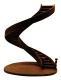 Architectural Model of a Spiral Staircase