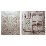 Used Pair of Original French Garden Maquettes, c. 1930