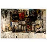 Magic Castle, Mixed Media on canvas, by G. Wahl