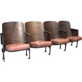 Set of 3 Movie Theater Benches