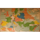 Vintage Map of Europe