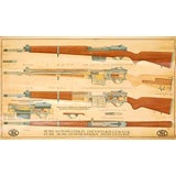 Vintage Rifle Educational Plate