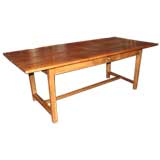Late 18th Century French Walnut Farm Table