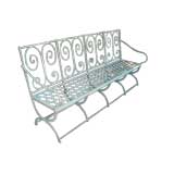 French Napoleon III Iron Garden Bench