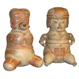 Pair of Maya Deities