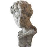 Antique Terracotta Bust